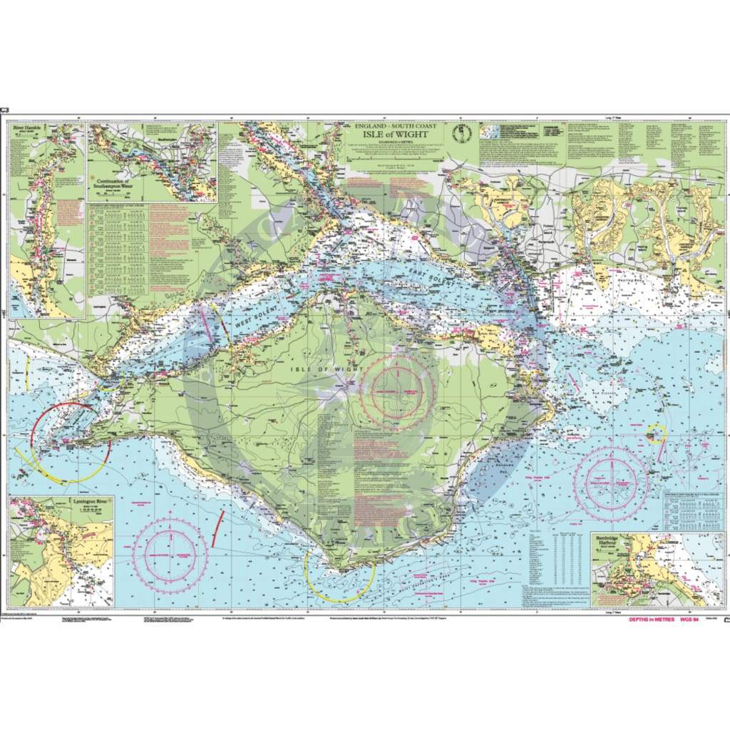 Imray Chart C3: Isle of Wight