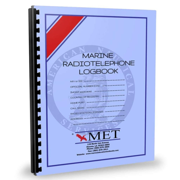 Marine Radiotelephone Logbook (BK-128)