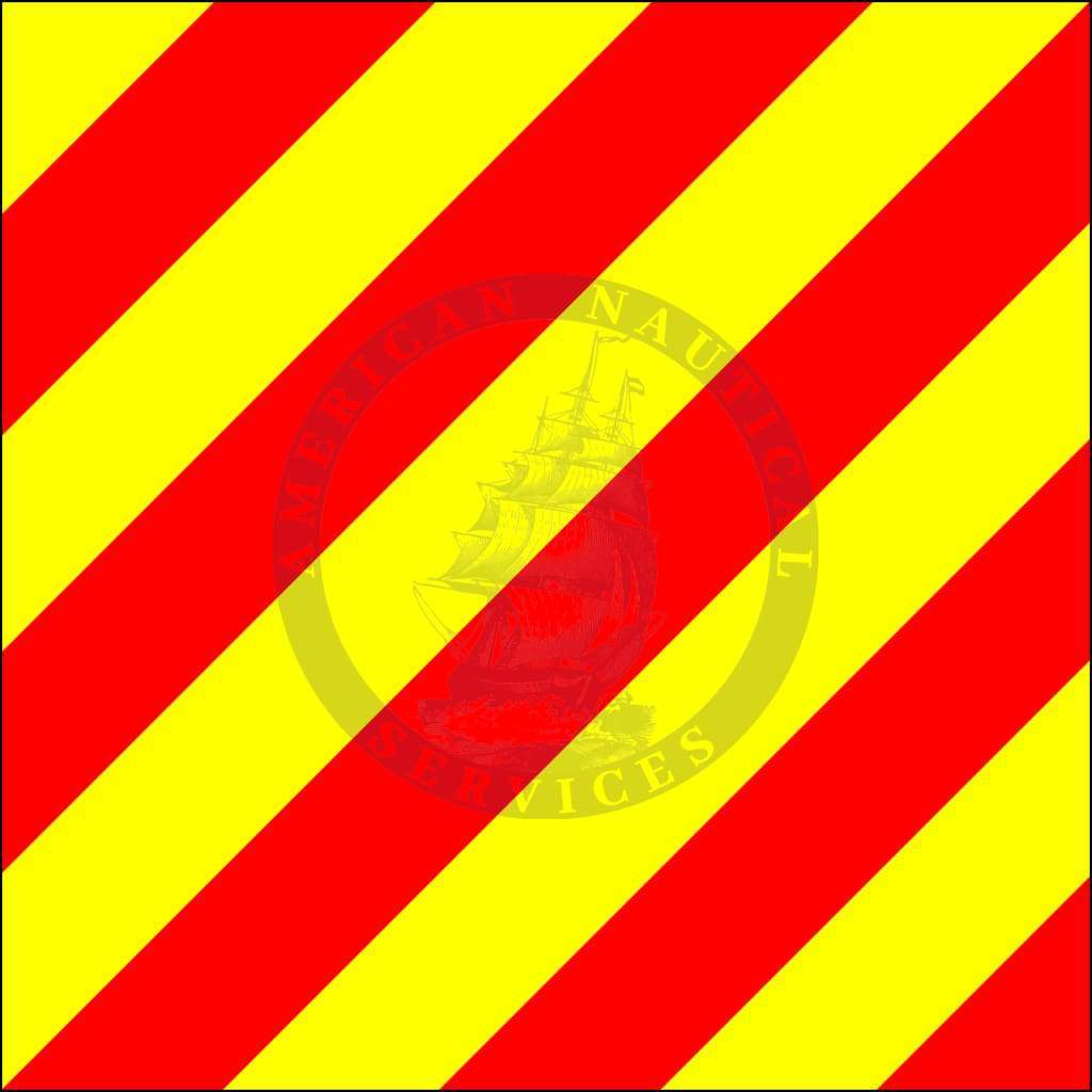 Marine Signal Flag Letter Y Yankee Yankee Flag Y Flag Y Signal