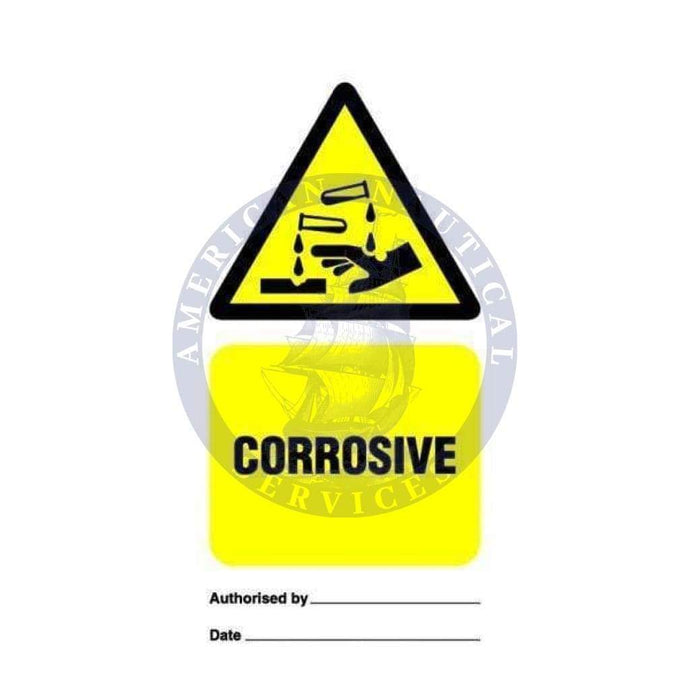 Marine Temporary Tie Tag: Tie tag, Corrosive - Pack of 10