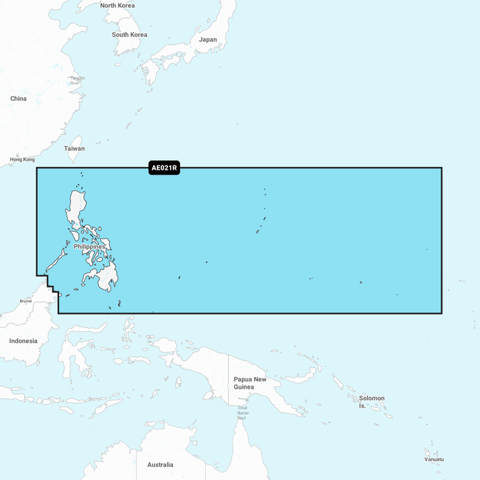 Navionics+ Chart AE021R: Philippines