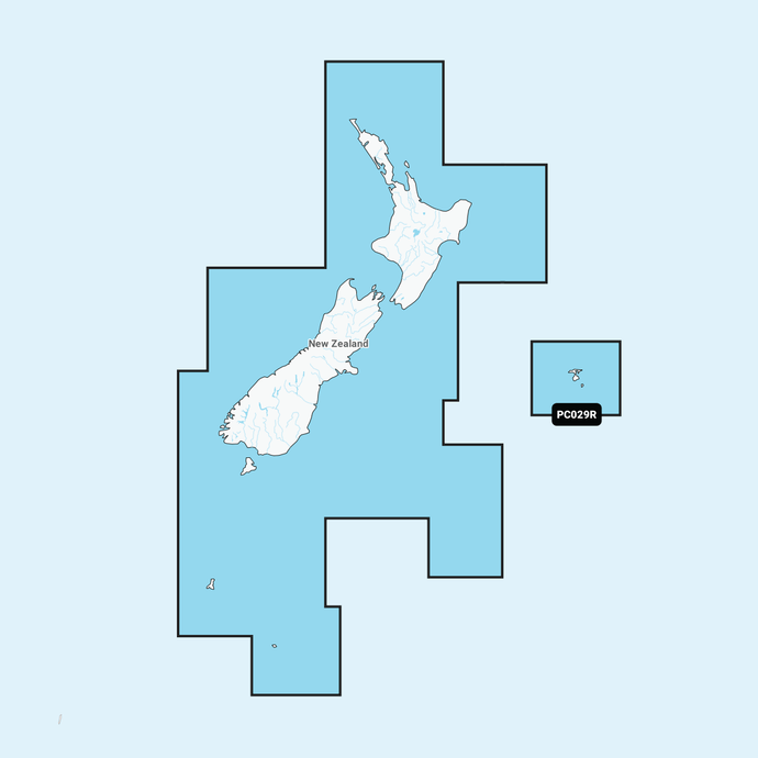 Navionics Platinum+ Chart PC029R: New Zealand