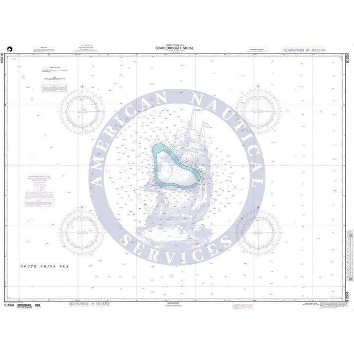 NGA Nautical Chart 91004: Scarborough Shoal (South China Sea)