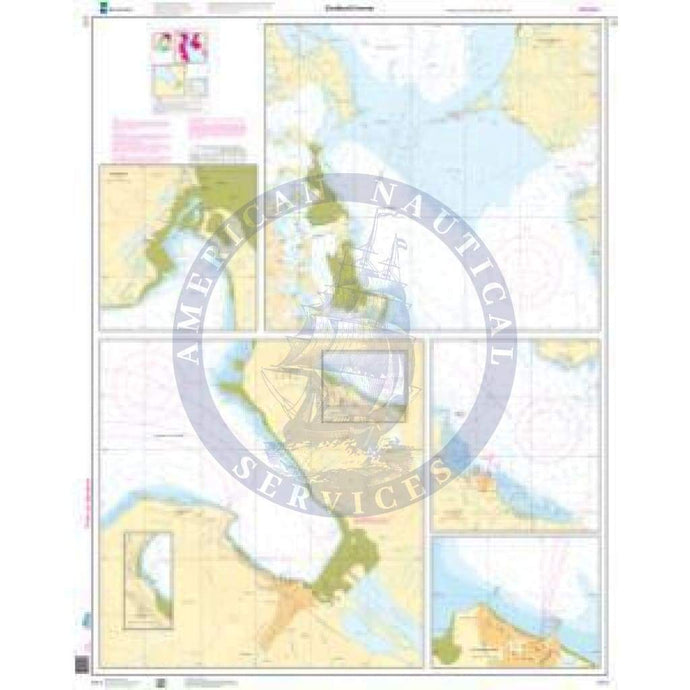NHS Nautical Chart NHS513: Svalbard havner: Sveagruva, Forlandsrevet, Adventfjorden, Ny Ålesund