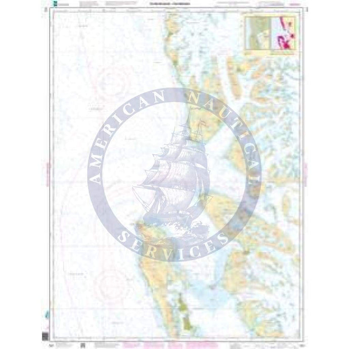 NHS Nautical Chart NHS522: Forlandsrevet - Femtebreen