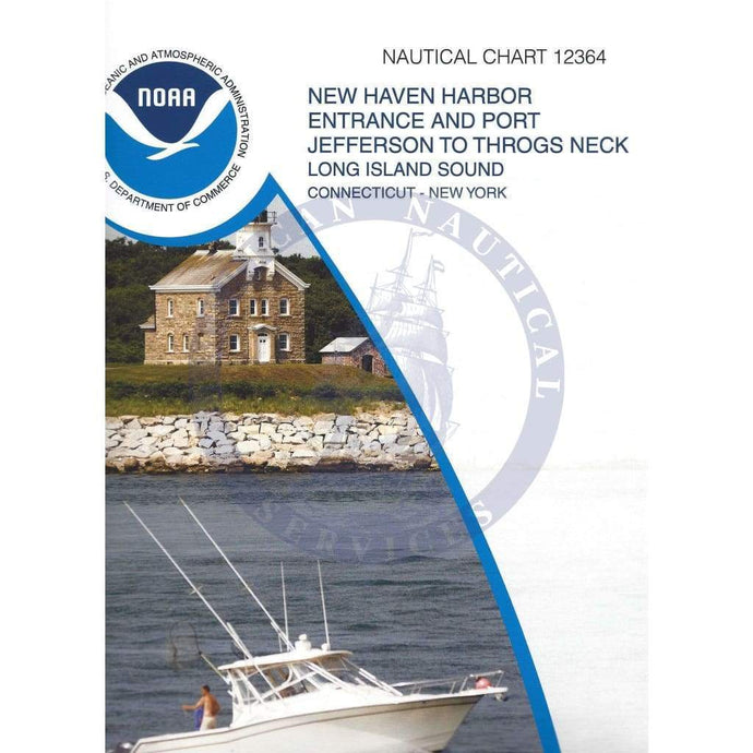NOAA Chartbook 12364: Long Island Sound-New Haven Harbor Entrance and Port Jefferson to Throgs Neck