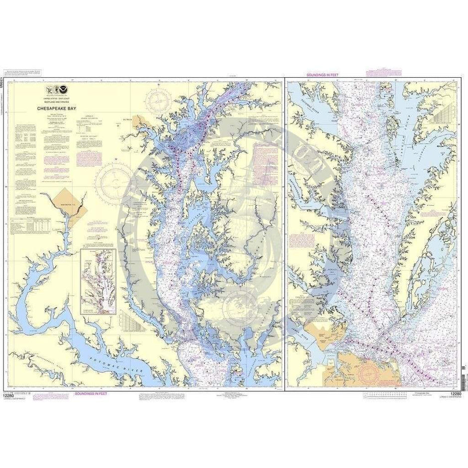 Hook Bay Nautical Chart