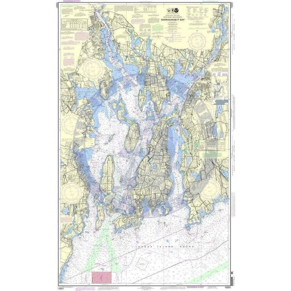 noaa-narragansett-bay-nautical-chart-13221-noaa-chart-noaa-map