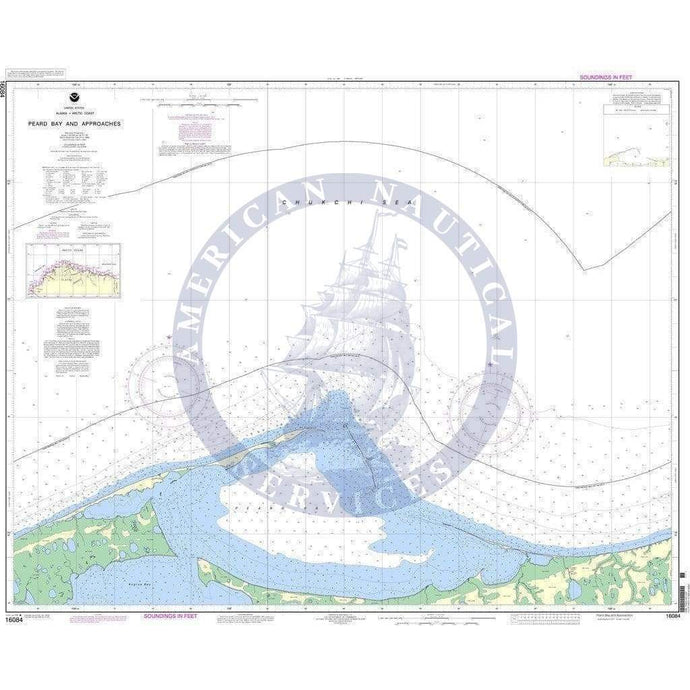 NOAA Nautical Chart 16084: Peard Bay and approaches