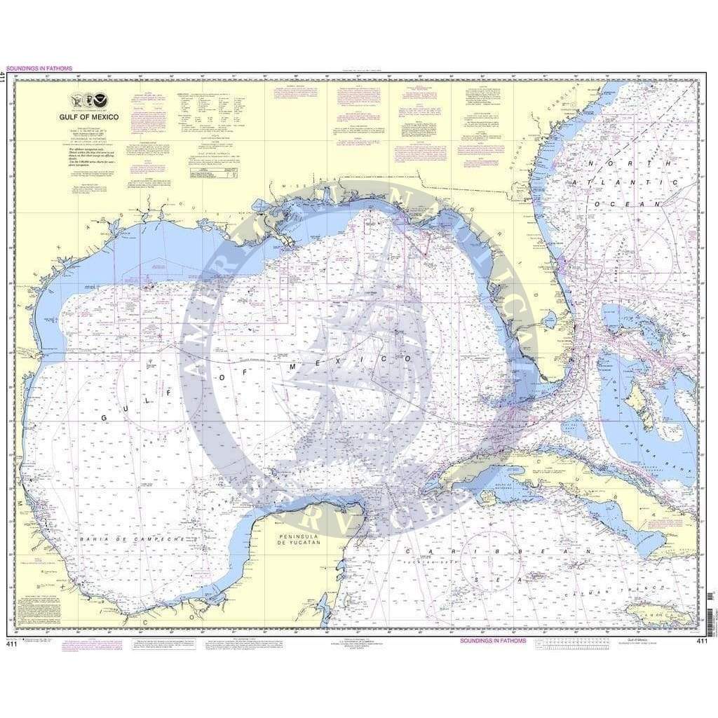 Depth Chart Of Gulf Of Mexico