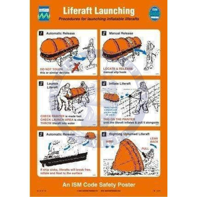 Poster - Liferaft Launching