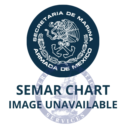 SEMAR Nautical Chart MX25112: Bahía De Pichilingue B.C.S.