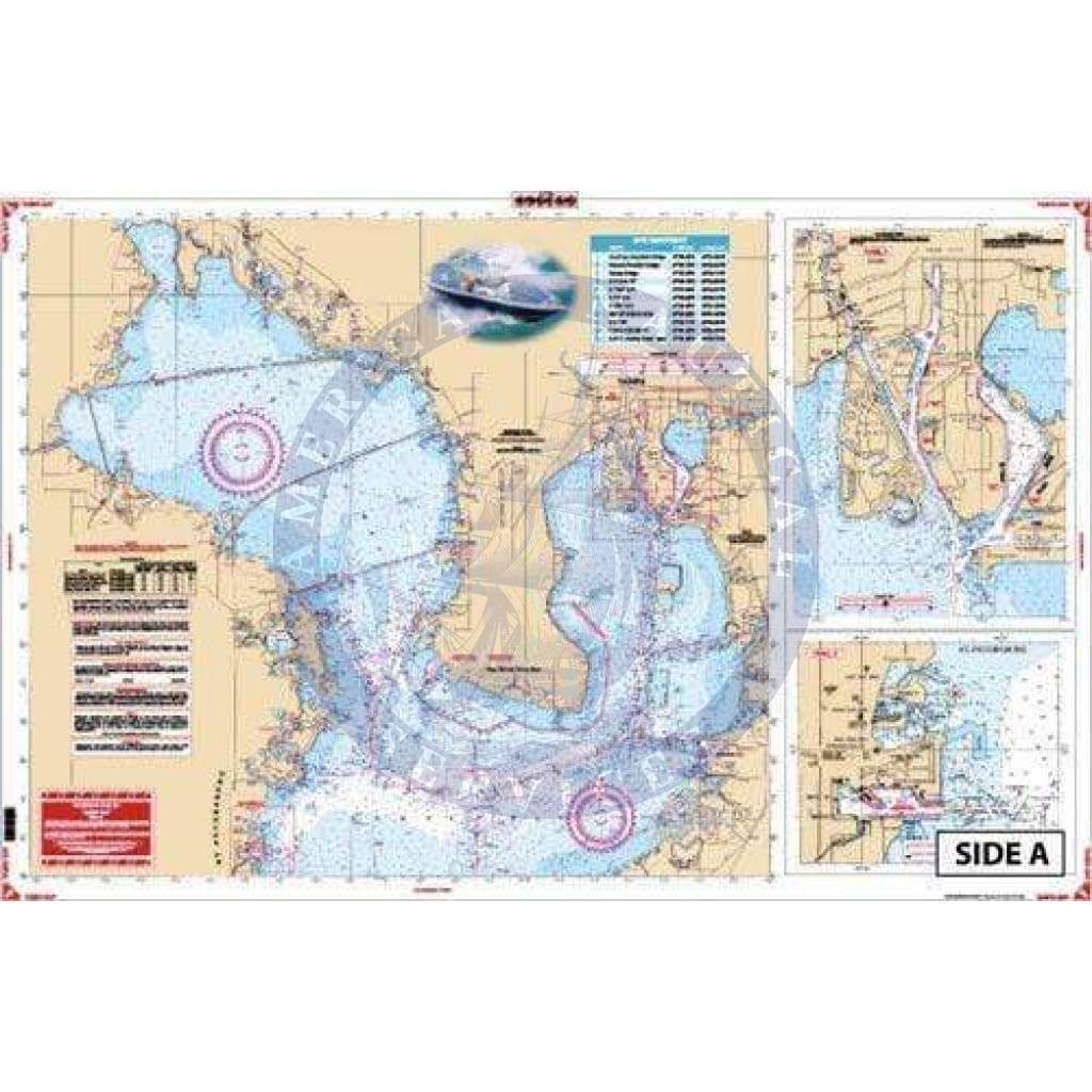 Tampa Bay Navigation Chart 22 Tampa Bay Water Depth Nautical Chart