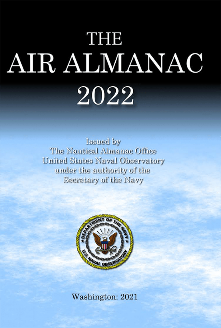 The Air Almanac, 2022 Edition (CDROM) Amnautical