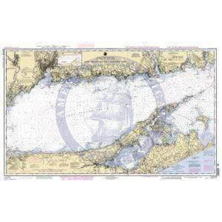 training-chart-12354-long-island-sound-eastern-part-chart-of-long-island-sound-amnautical