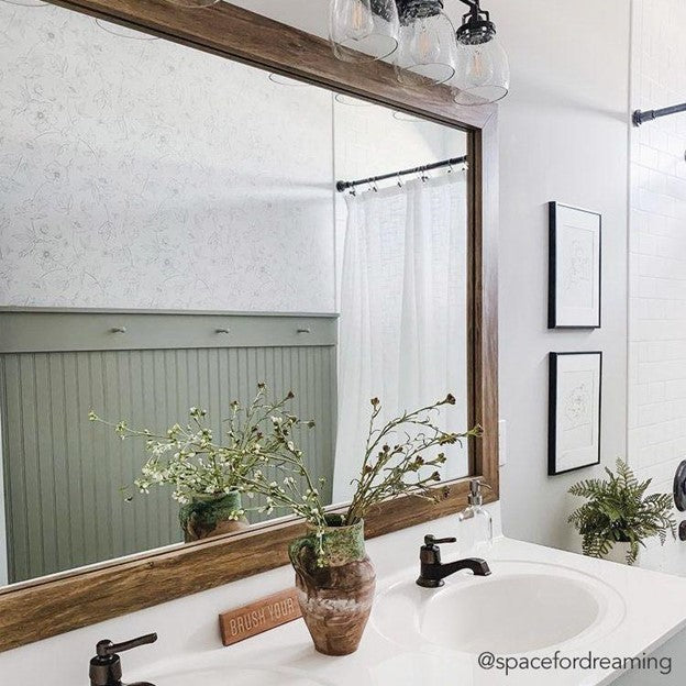 Bathroom Mirror Frames from MirrorMate - A Sustainable Choice
