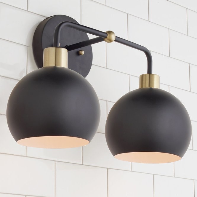 Matte Black Bathroom Lighting Fixtures