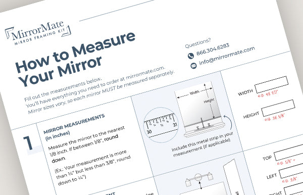 Preview of the measuring worksheet. Click here to show full measuring worksheet