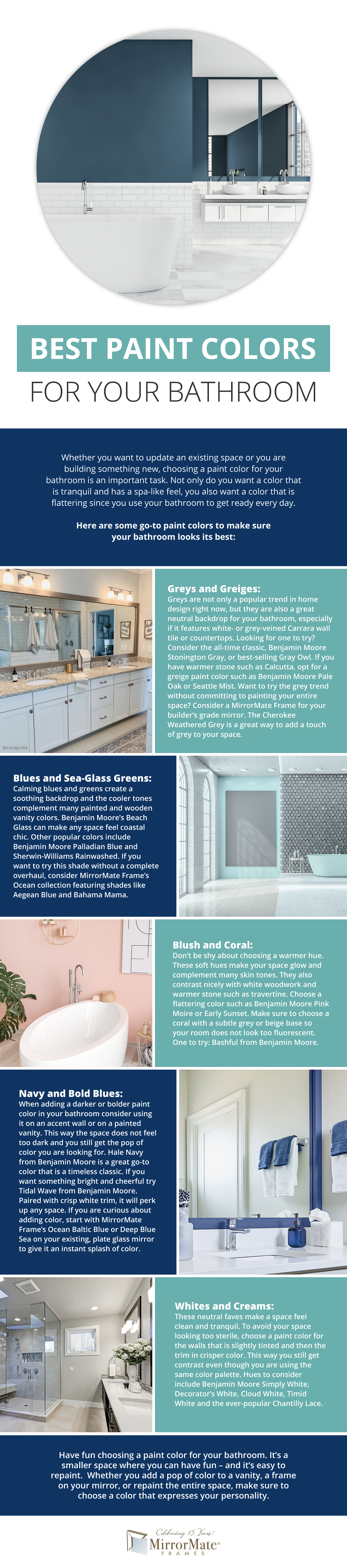 How to Choose Bathroom Paint Colors 