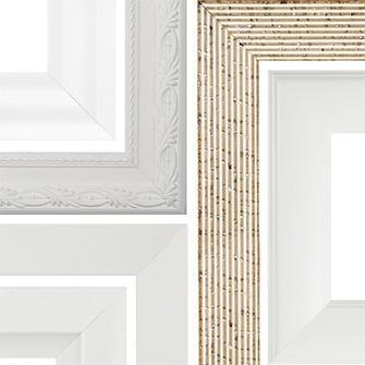 White Mirror Frame Styles