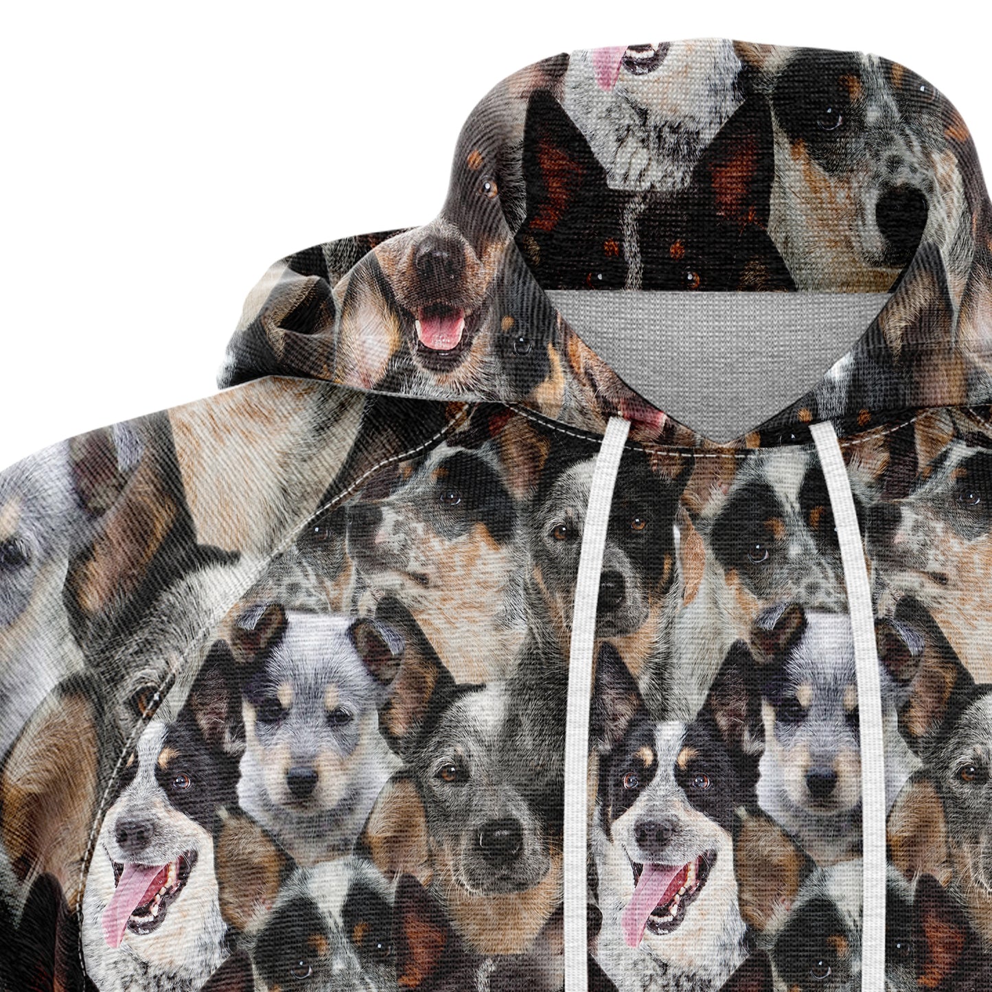 Australian Cattle Dog Awesome D254 All Over Print Unisex Hoodie