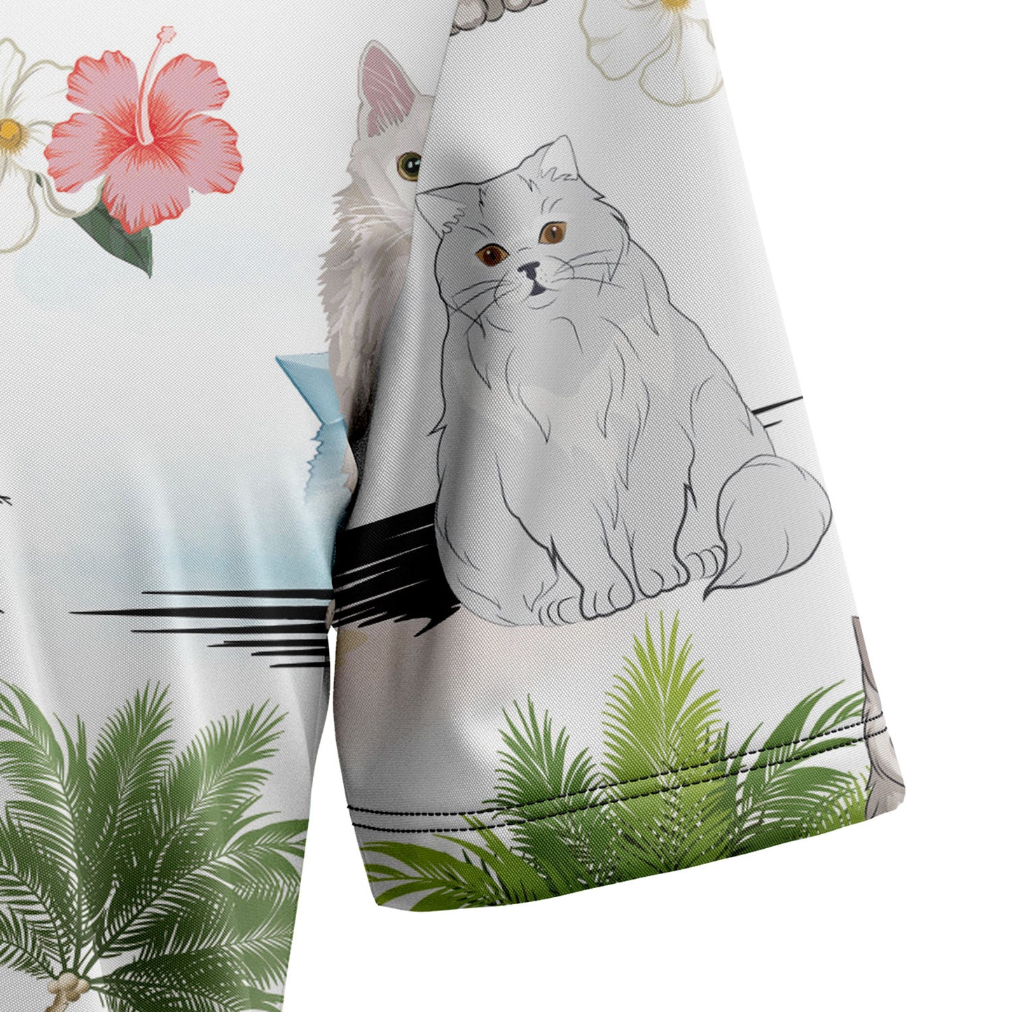 Persian Cat Vacation G5710 Hawaiian Shirt