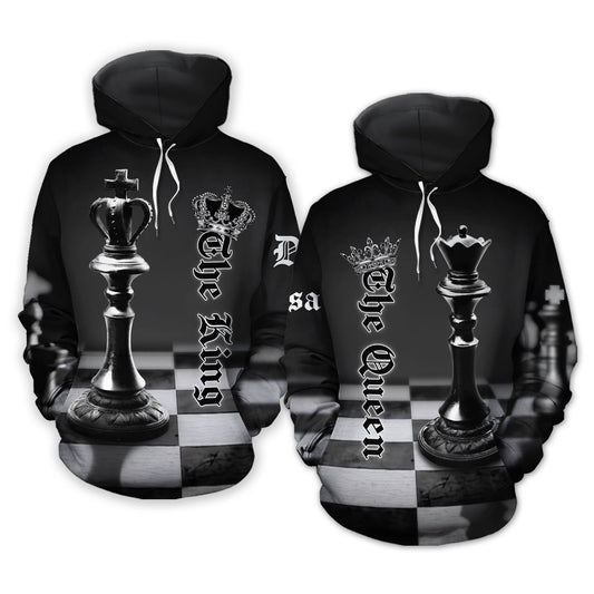 Gotham Knights Chess Hoodie, Custom prints store