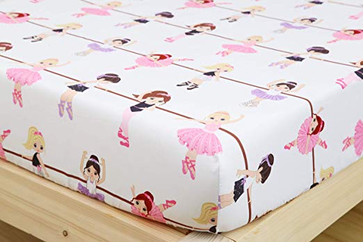 ballerina crib sheet