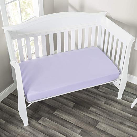 lavender crib sheet