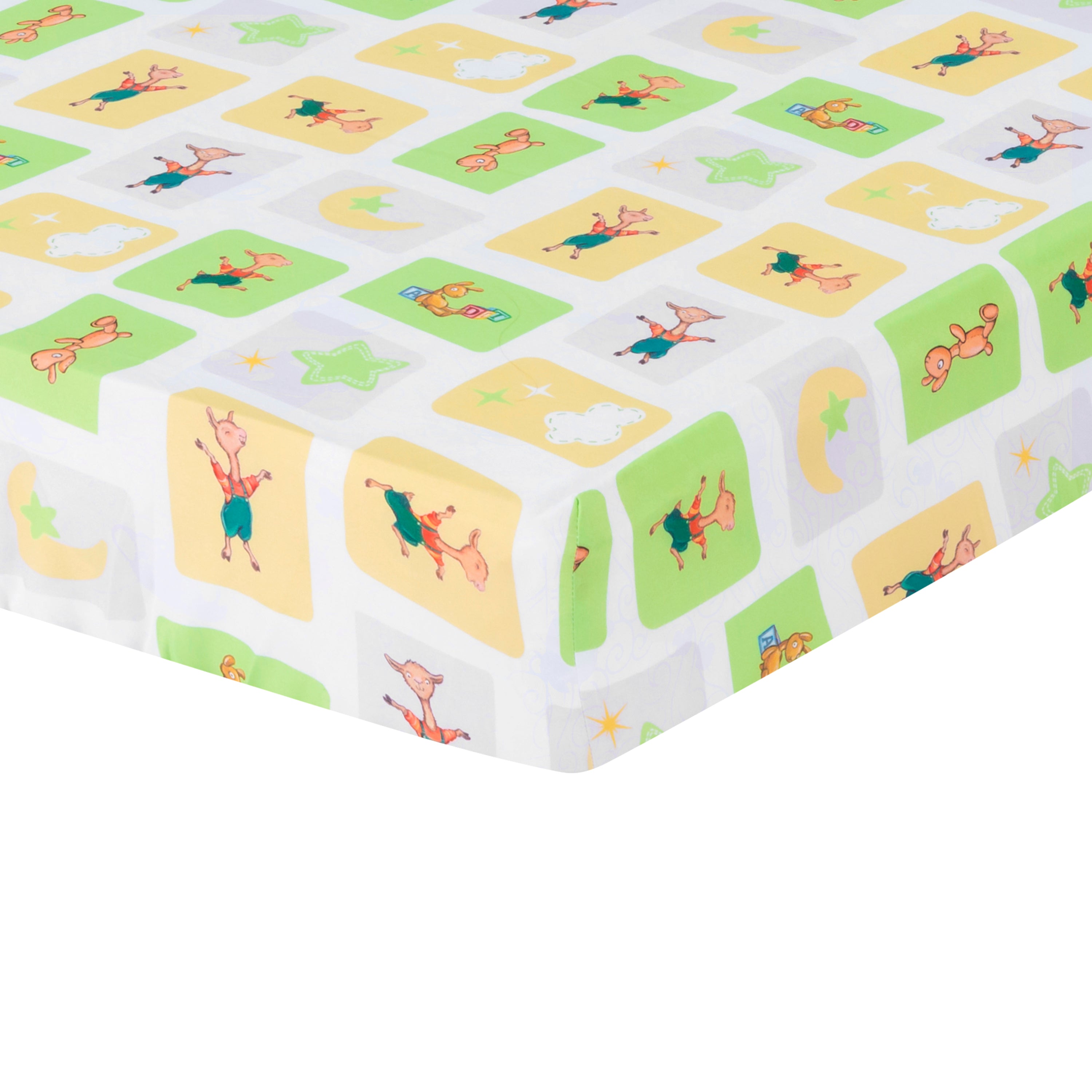 llama crib sheet