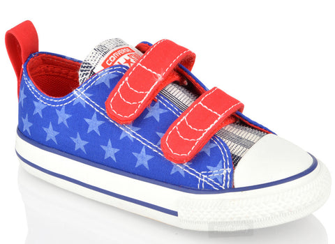 Uitrusten verantwoordelijkheid compenseren Converse 742877 All Star Velcro Ox for Infants - Starry Blue – Hoboken