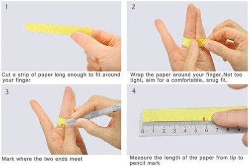 Persian jewelry sizing