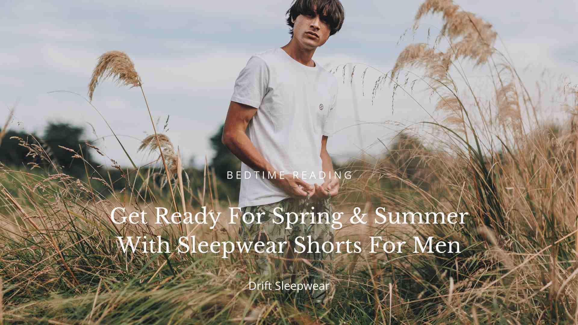 Spring And Summer Sleepwear Shorts For Men From Drift Sleepwear