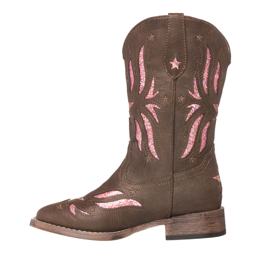 little girl glitter cowboy boots