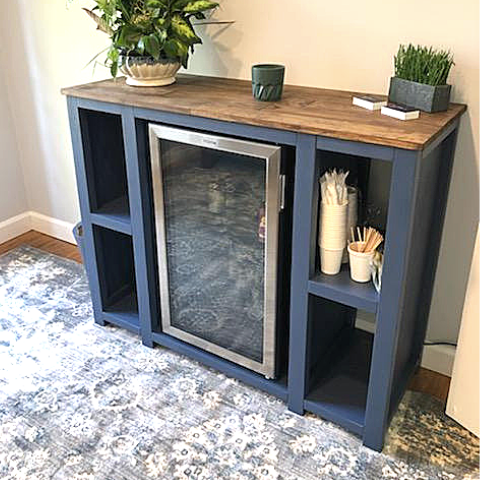 Mini Fridge Station/Bar