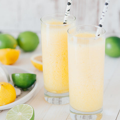 CBD lemon smoothie