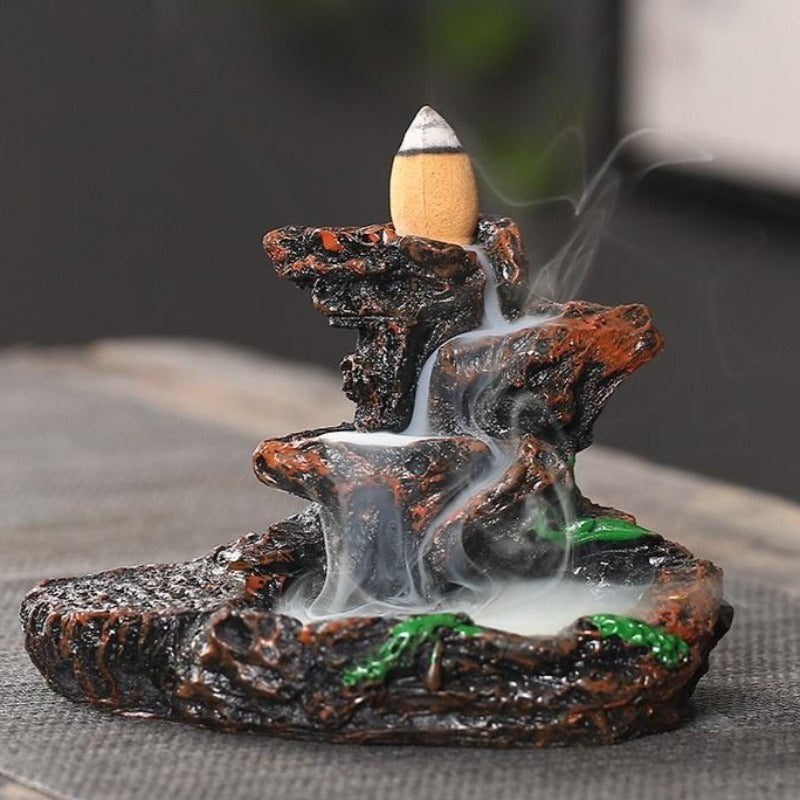 incense waterfall burner