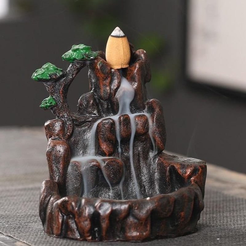 incense waterfall cones