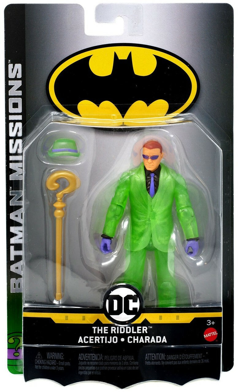 ToySack | Riddler, Batman Missions by Mattel – 