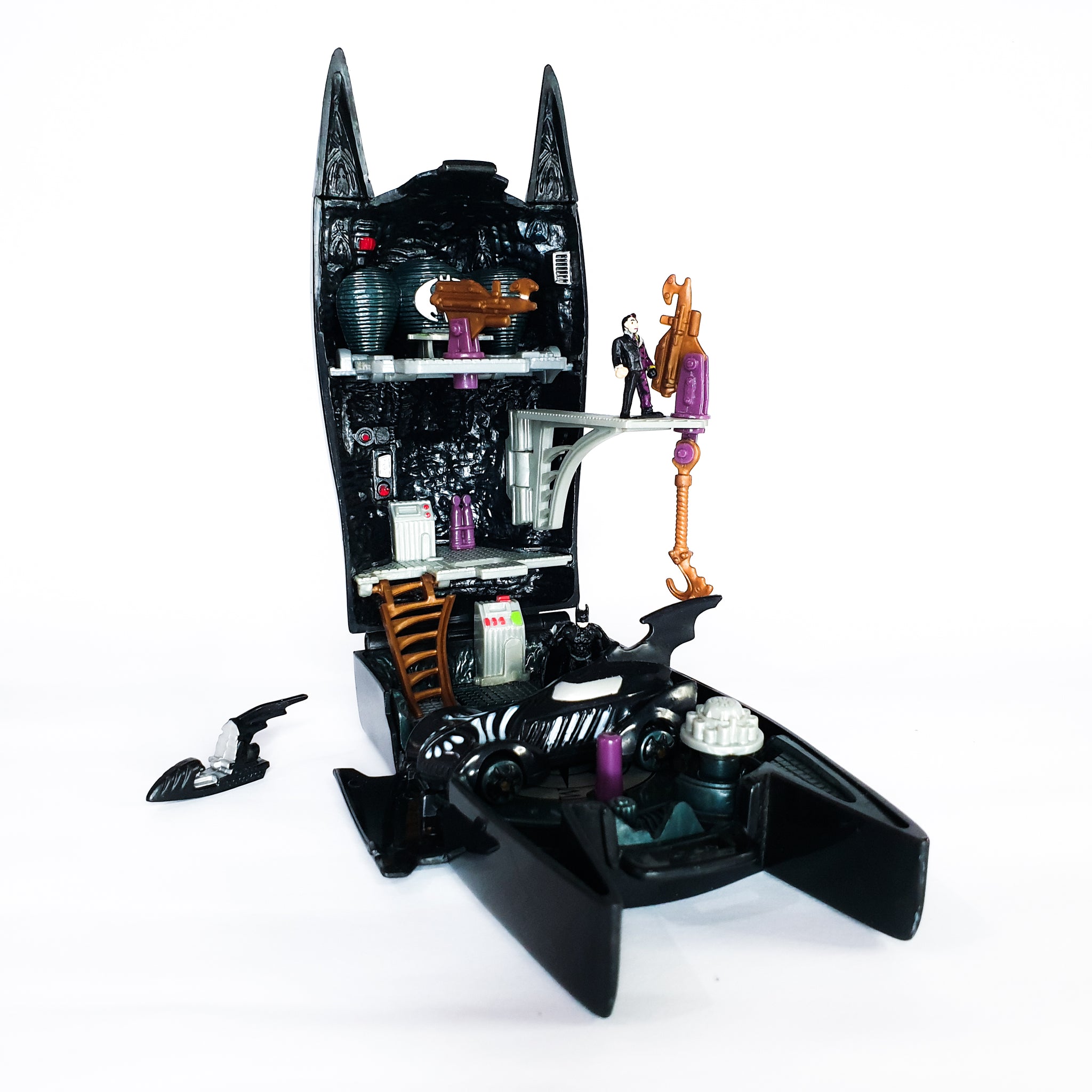 ToySack | Batcave Power Center Micro Playset (Complete), Batman Forever  Kenner 1995 – 
