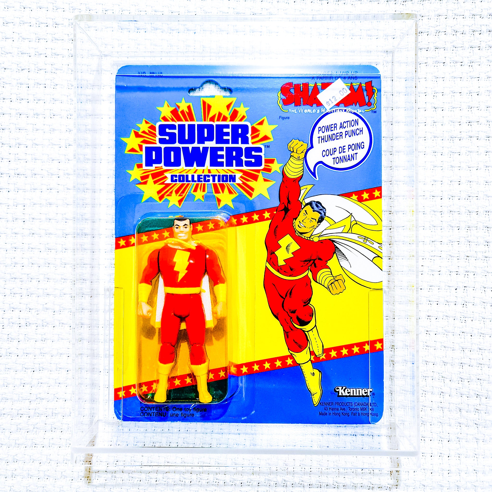ToySack | Shazam (Mint on Canadian Card in Acrylic Case), Super Powers ...