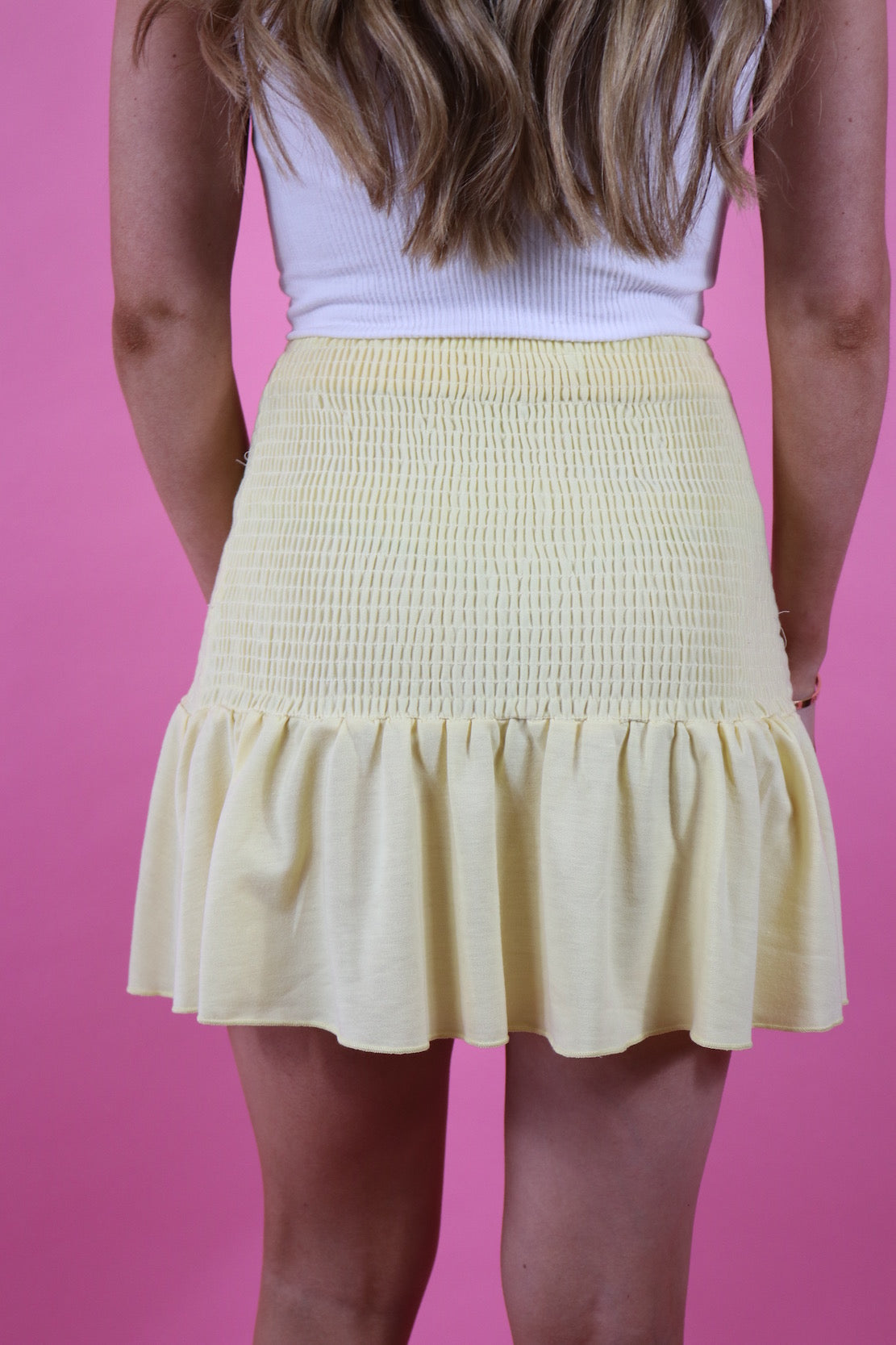 HERE COMES THE SUN MINI SKIRT – The Ivory Label