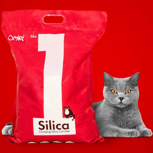 No. 1 is a naturally clumping silica cat litter.