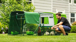 The Eglu Cube is a practical and efficient space for your hens