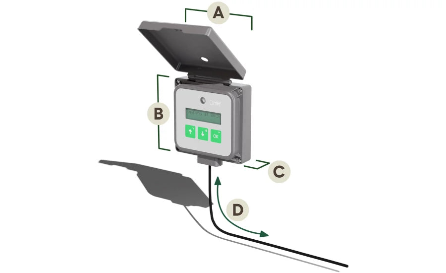 Autodoor control panel dimensions