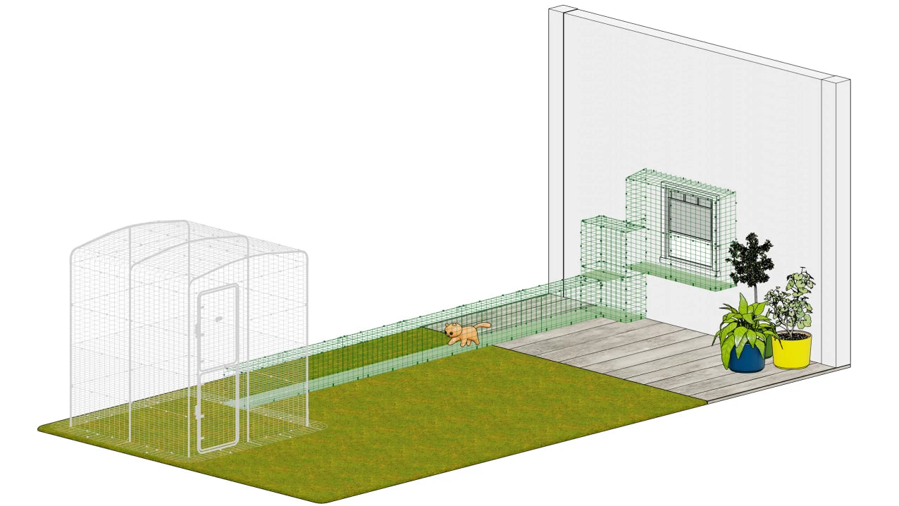 catio tunnel configuration drawing-3