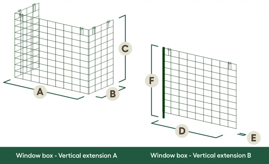 catio tunnel vertical extension