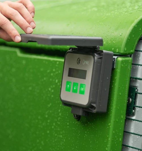 The Autodoor control panel is completely waterproof, making the door reliable in all weathers.