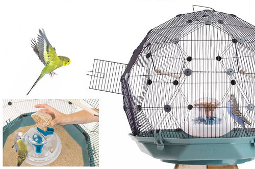 Omlet’s Geo Bird Cage is the next generation luxury home for budgies