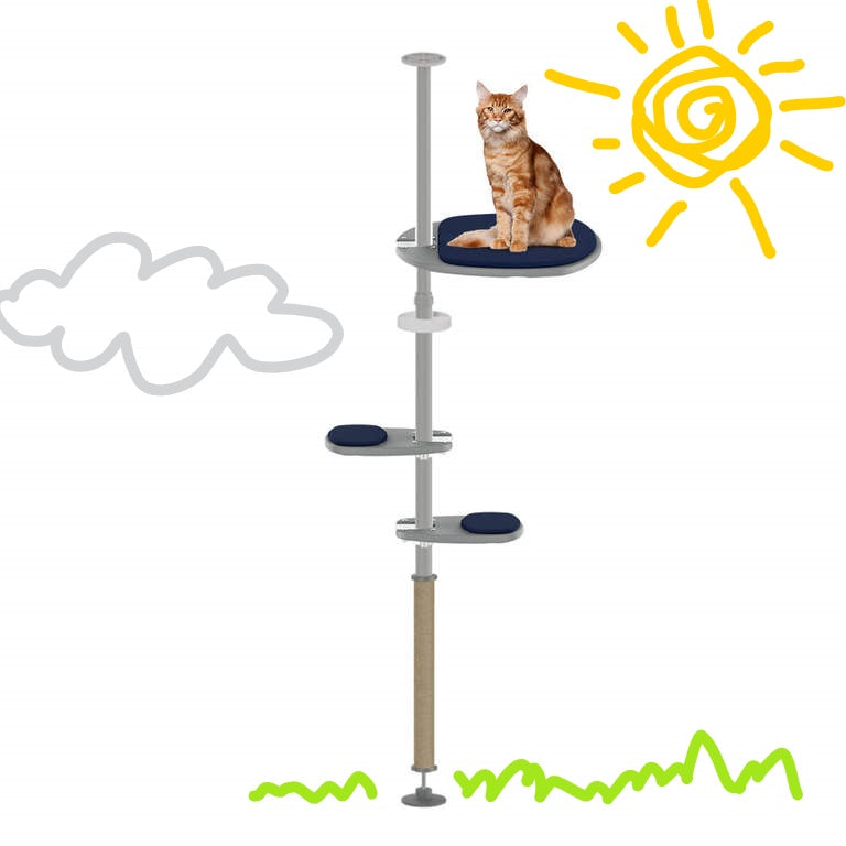 Omlet Outdoor Freestyle Cat Tree - Lookout Kit